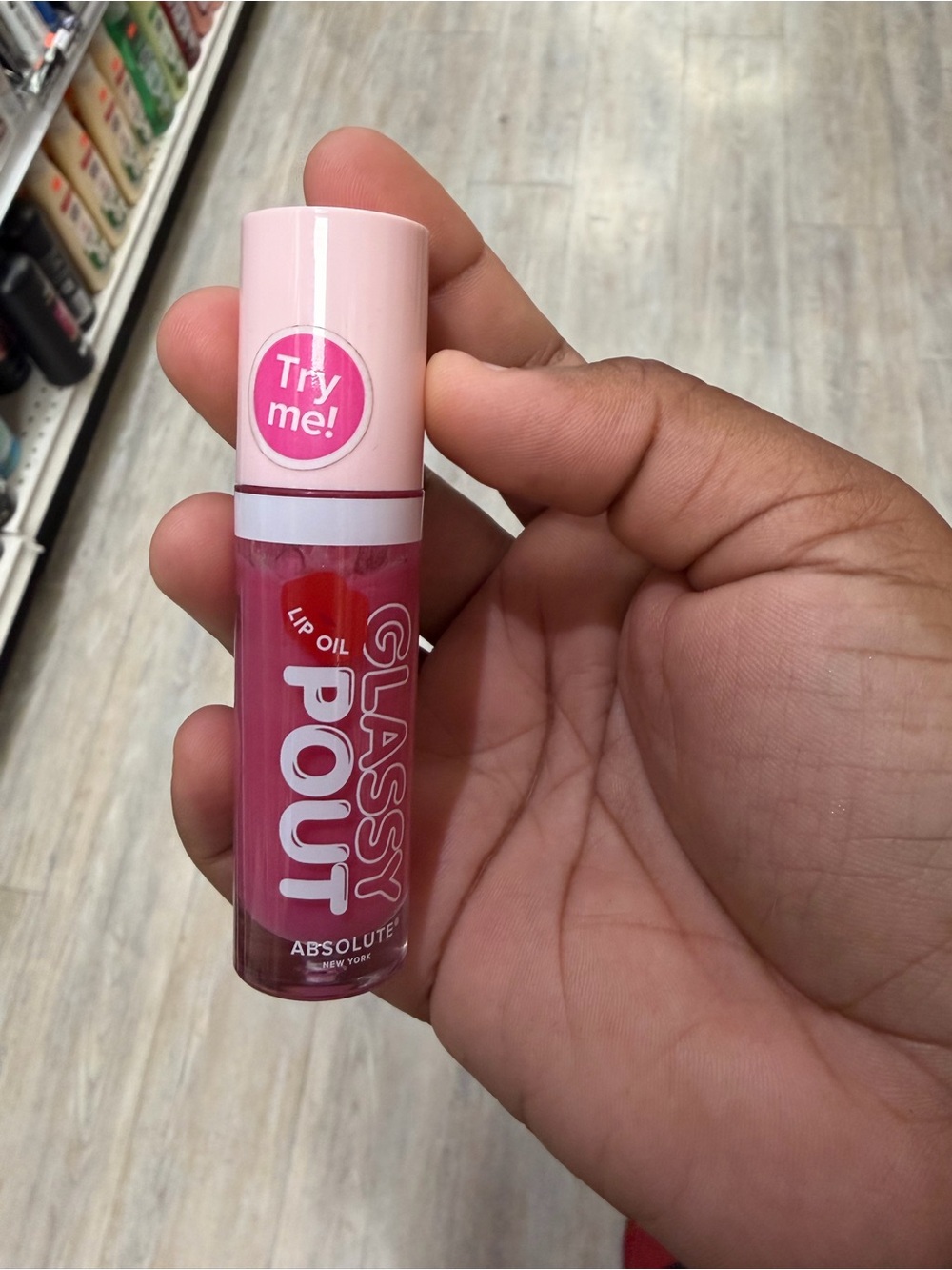 Glassy Pout Lip Oil - Pink